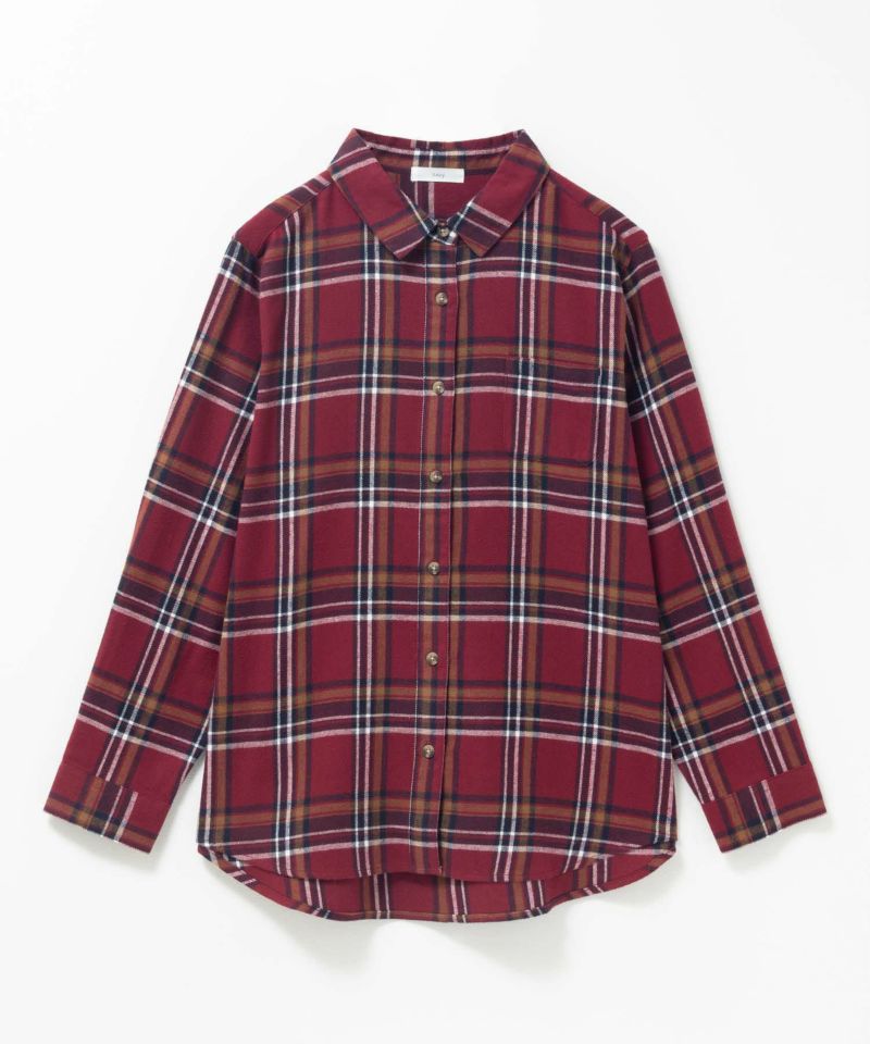 nAvy  コットンネルチェックシャツ レディース商品画像-33