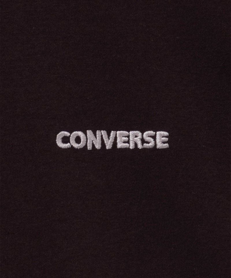 CONVERSE  ポンチ素材 バックシューズ刺繍チュニックTシャツ レディース メール便 対応商品商品画像-7