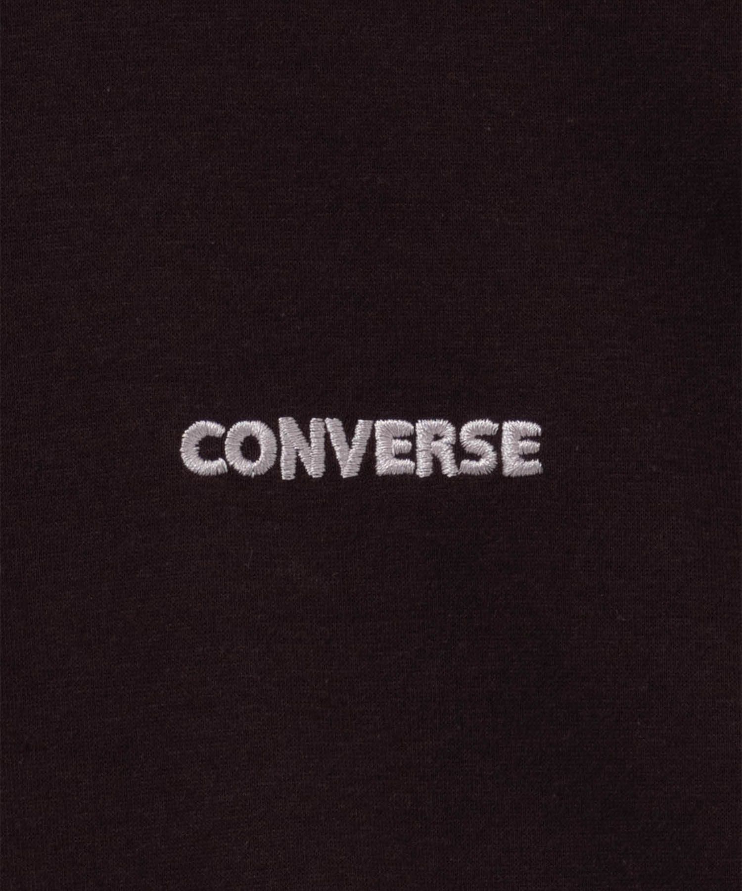 CONVERSE ポンチ素材 バックシューズ刺繍チュニックTシャツ レディース メール便 対応商品