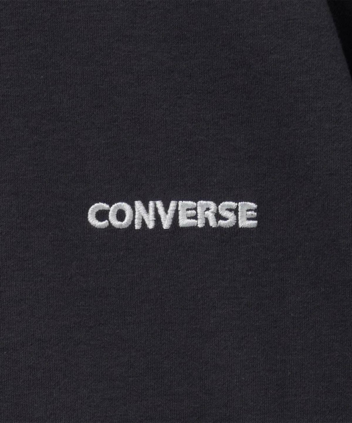 CONVERSE ポンチ素材 バックシューズ刺繍チュニックTシャツ レディース メール便 対応商品