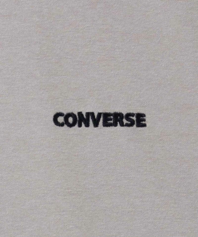 CONVERSE  ポンチ素材 バックシューズ刺繍チュニックTシャツ レディース メール便 対応商品商品画像-11