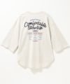 UNDERWRAPS 刺繍ラウンドビッグ7分袖Tシャツ レディース メール便 対応商品