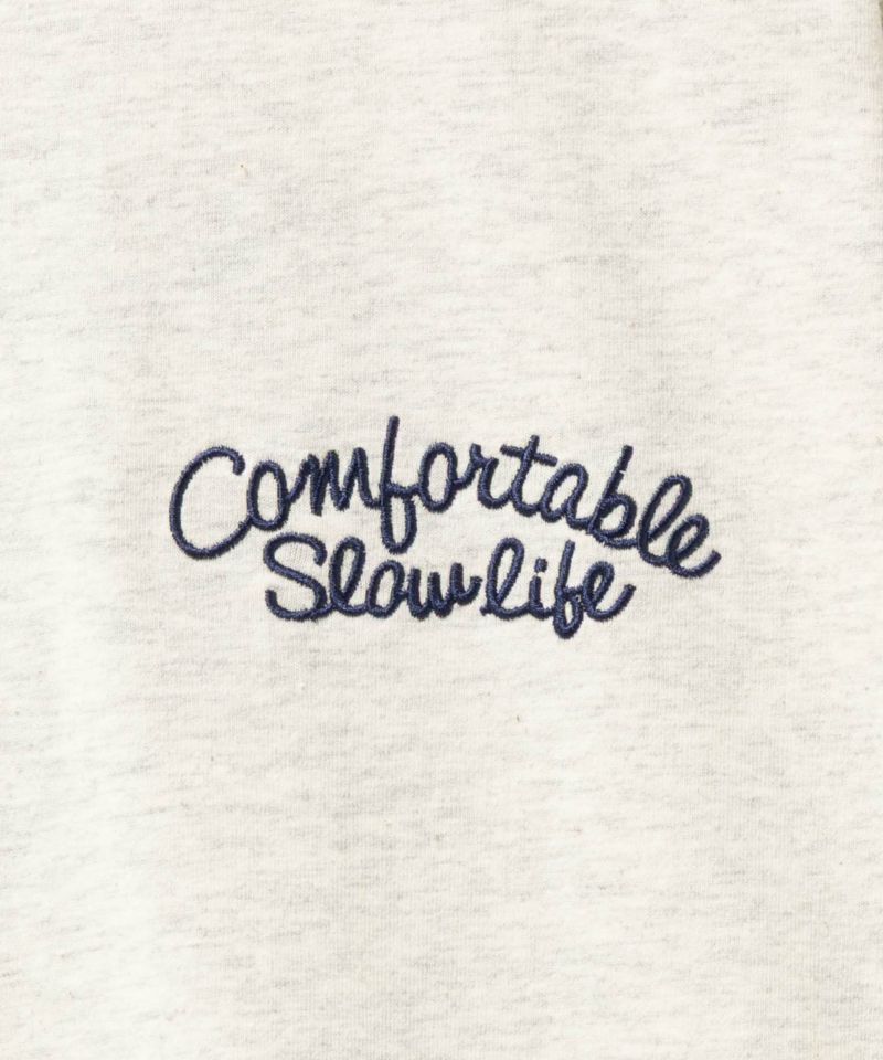 UNDERWRAPS 刺繍ラウンドビッグ7分袖Tシャツ レディース メール便 対応商品商品画像-7