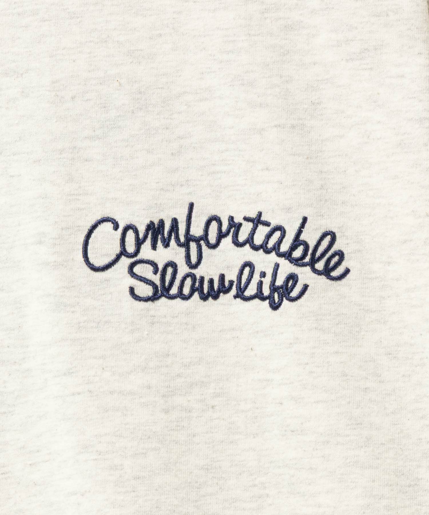 UNDERWRAPS 刺繍ラウンドビッグ7分袖Tシャツ レディース メール便 対応商品商品画像-7