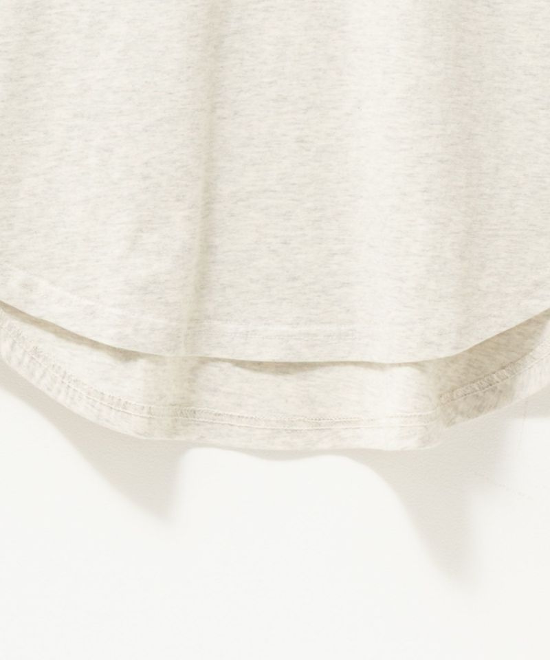 UNDERWRAPS 刺繍ラウンドビッグ7分袖Tシャツ レディース メール便 対応商品商品画像-9