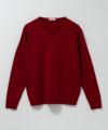 nAvy カシミヤタッチニット Vネック レディース