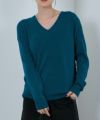 nAvy カシミヤタッチニット Vネック レディース商品サムネイル-5