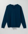 nAvy カシミヤタッチニット Vネック レディース