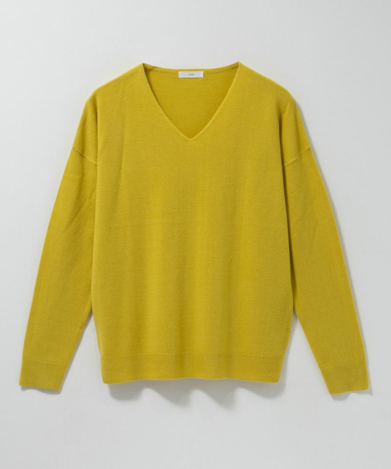 nAvy カシミヤタッチニット Vネック レディース商品画像-30