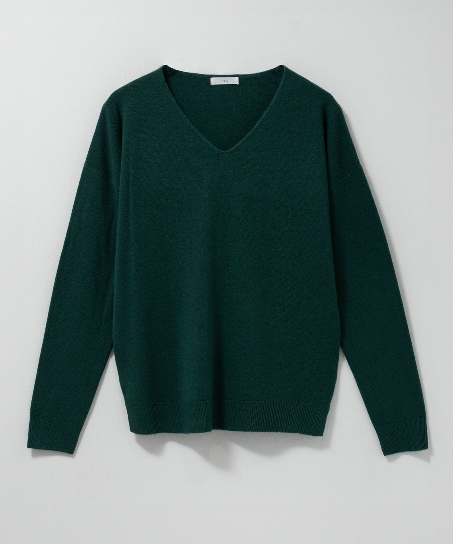 [期間限定knit]nAvy カシミヤタッチニット Vネック レディース商品画像-32