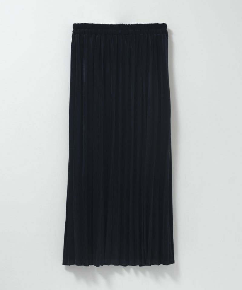 nAvy  ベロアプリーツスカート レディース商品画像-1