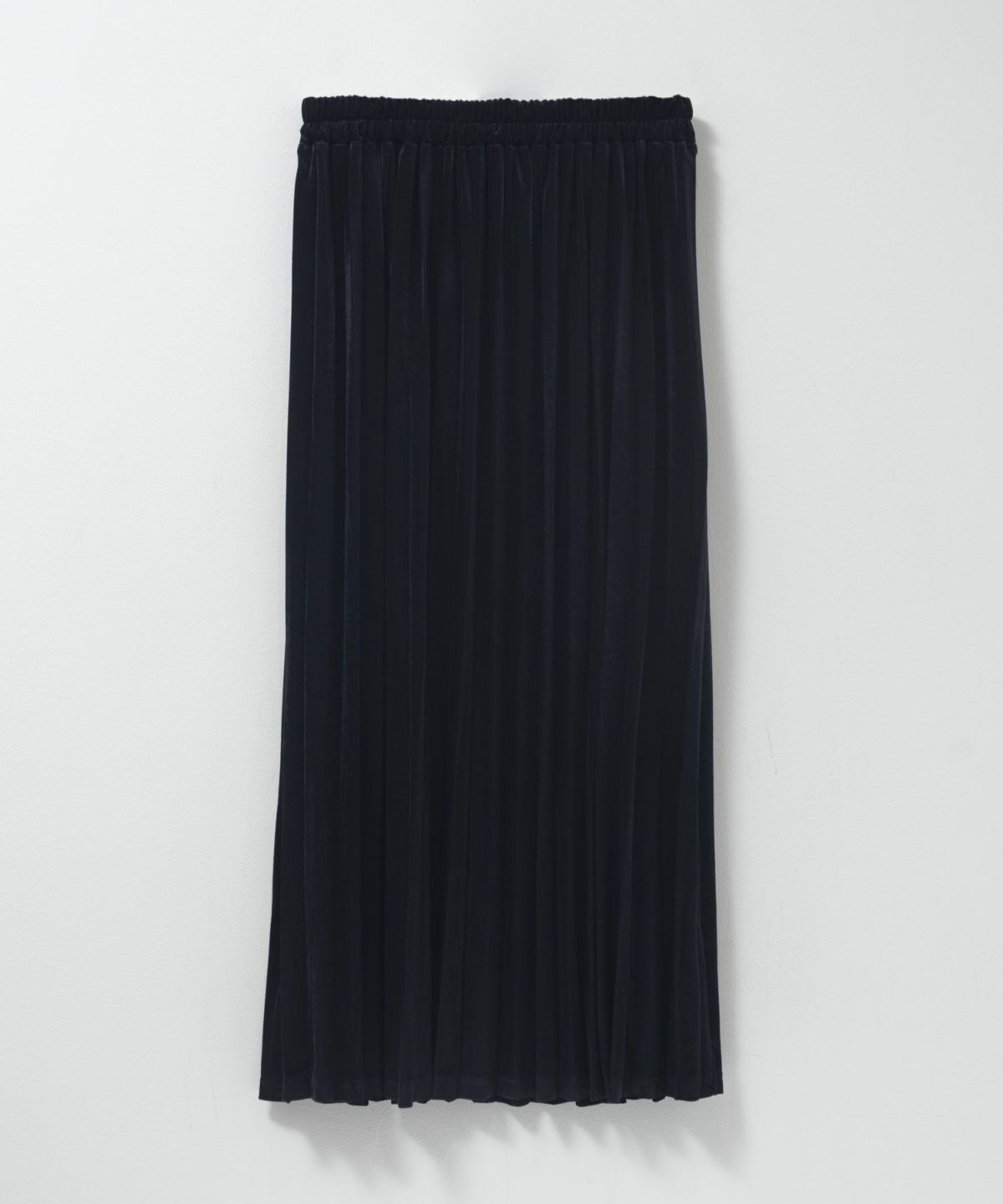 nAvy ベロアプリーツスカート レディース