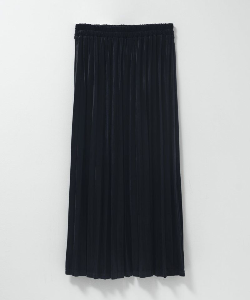 nAvy  ベロアプリーツスカート レディース商品画像-2
