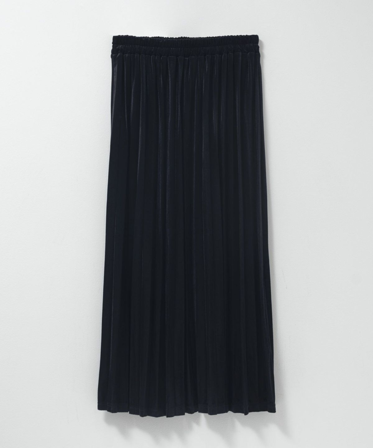 nAvy ベロアプリーツスカート レディース