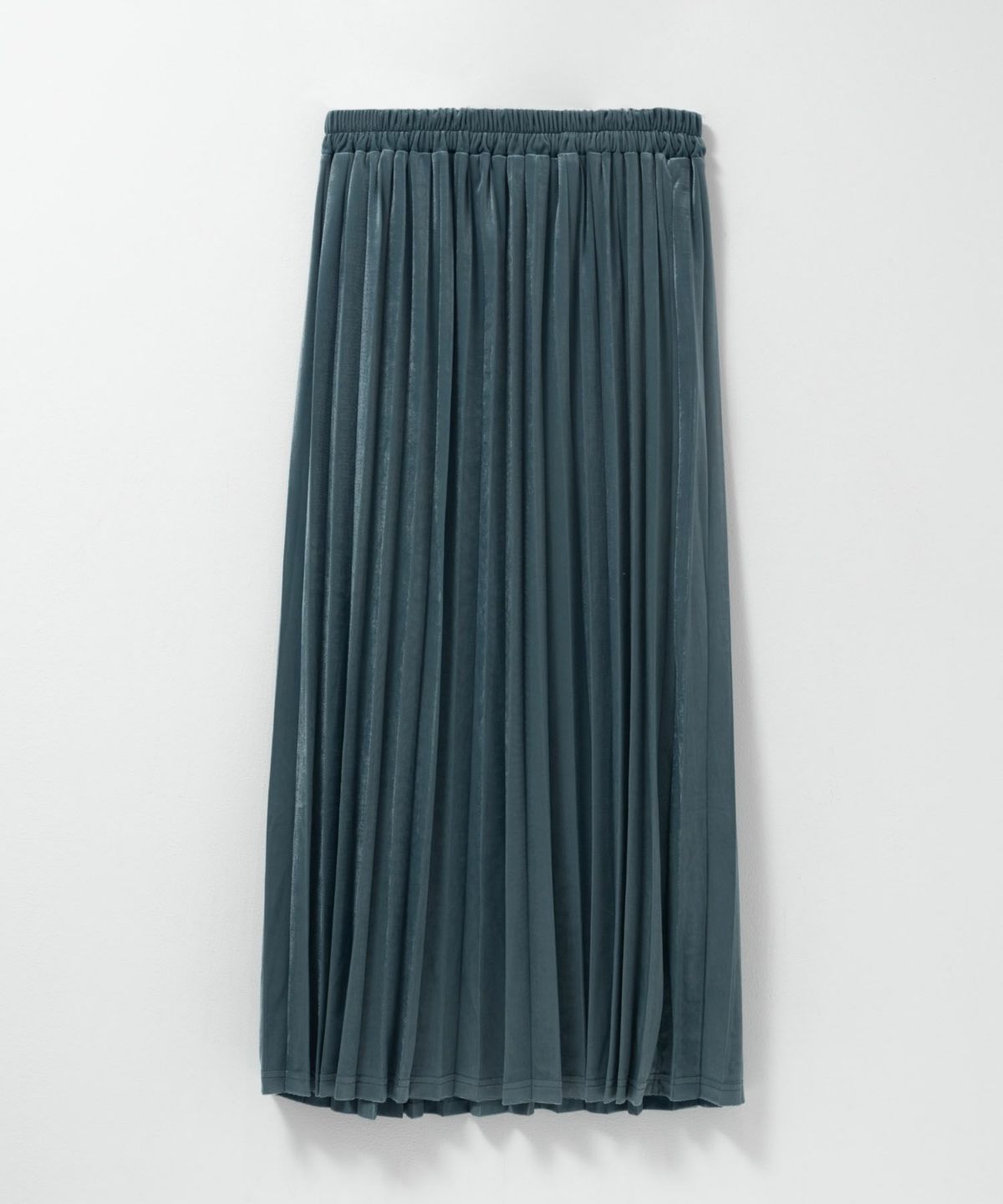 nAvy ベロアプリーツスカート レディース