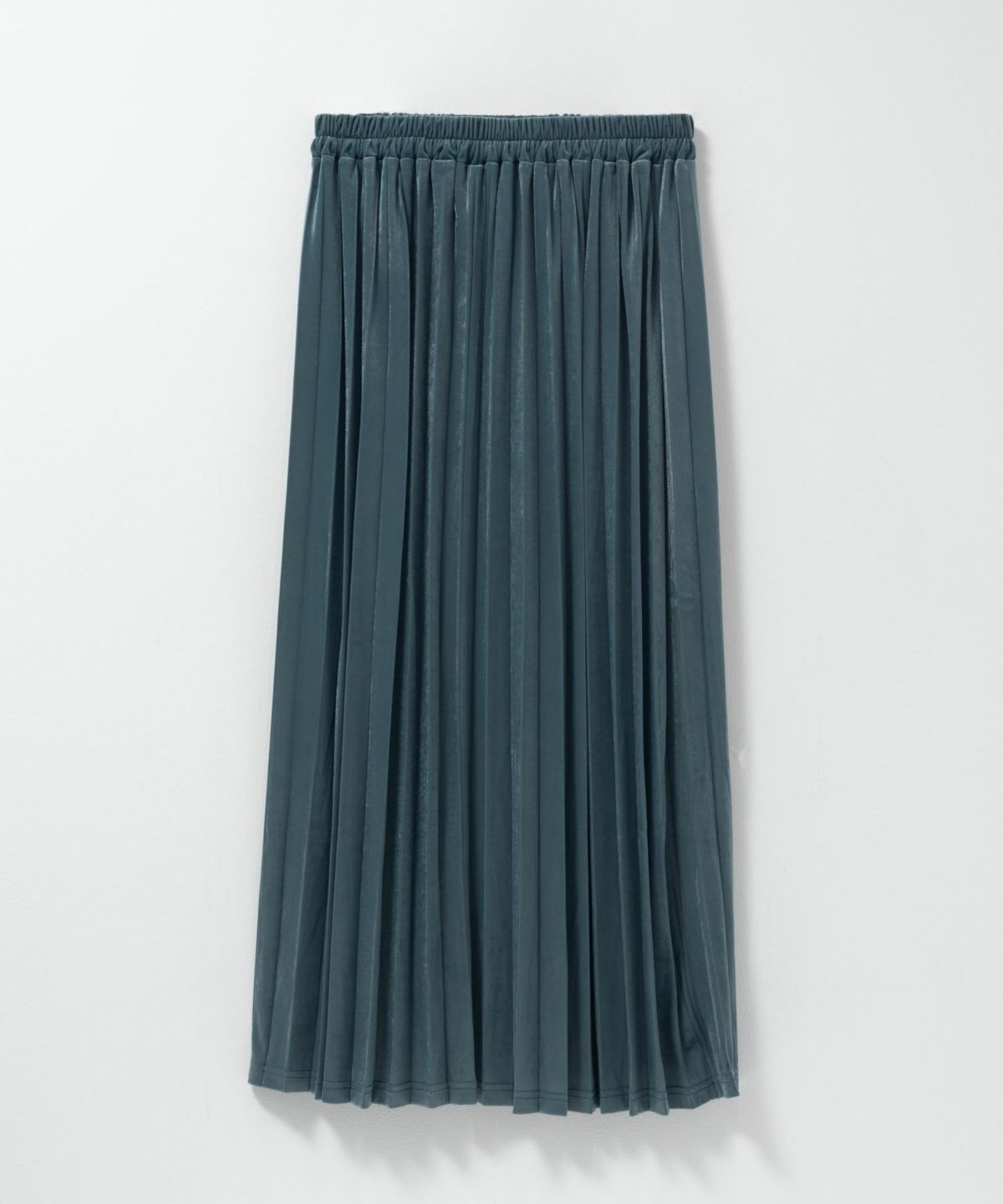 nAvy ベロアプリーツスカート レディース