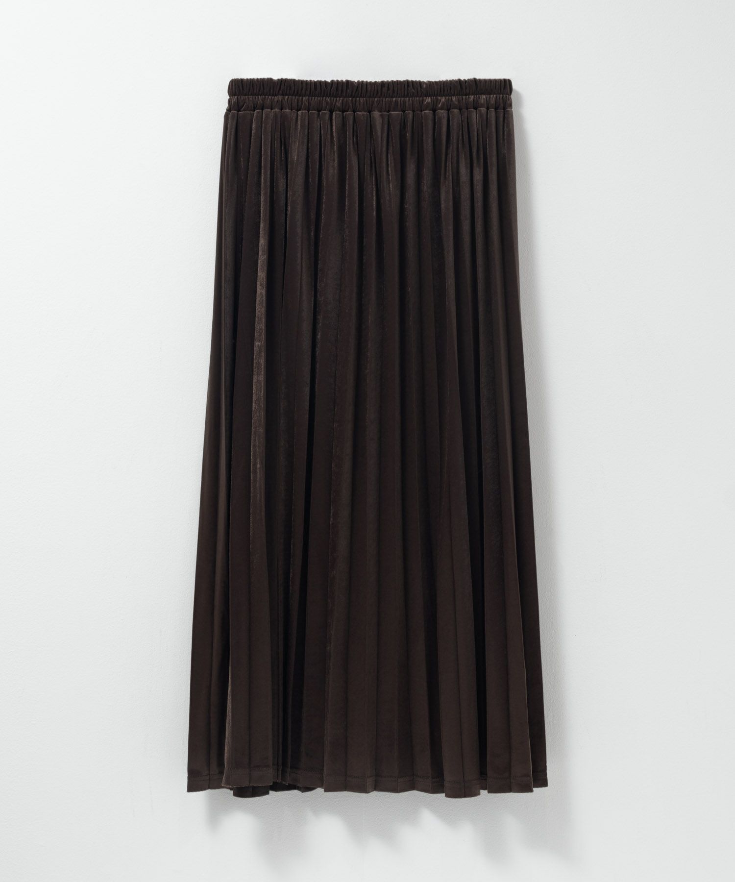 nAvy  ベロアプリーツスカート レディース商品画像-5