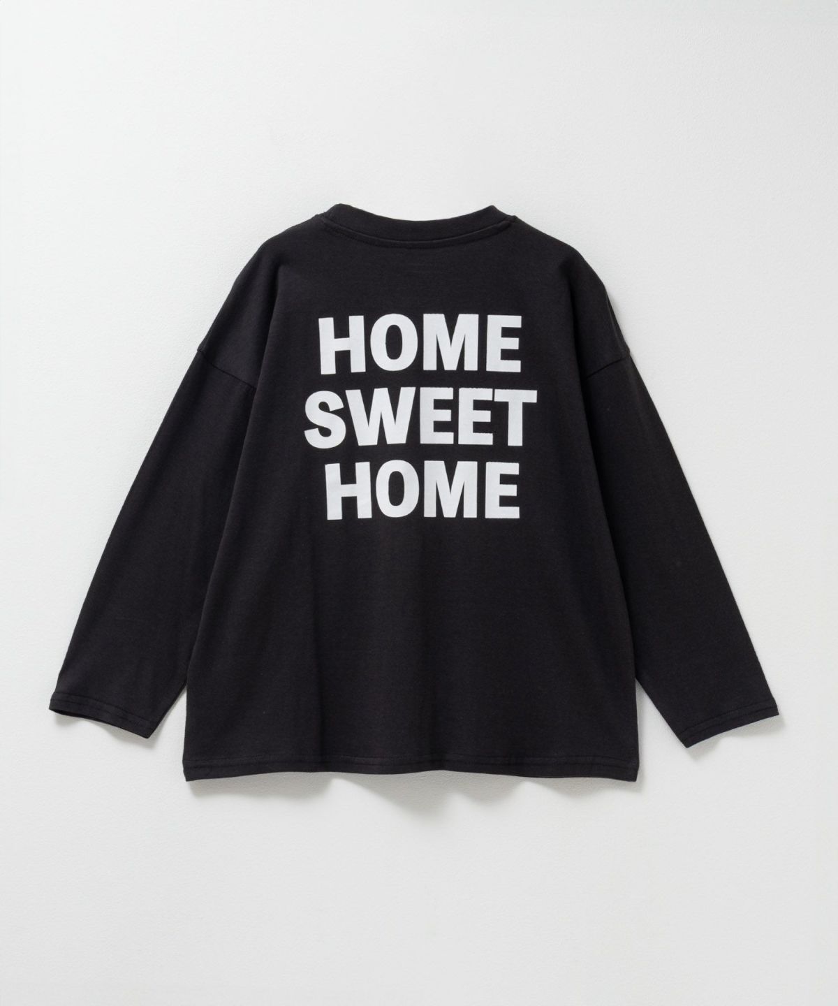 T-GRAPHICS デカロゴ長袖Tシャツ キッズ メール便 対応商品