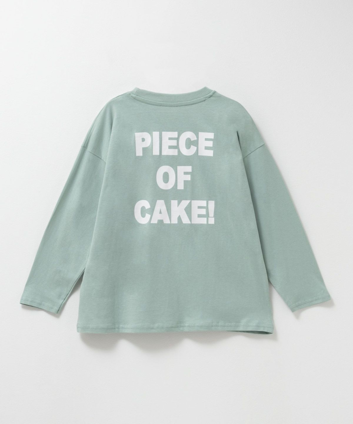 T-GRAPHICS デカロゴ長袖Tシャツ キッズ メール便 対応商品