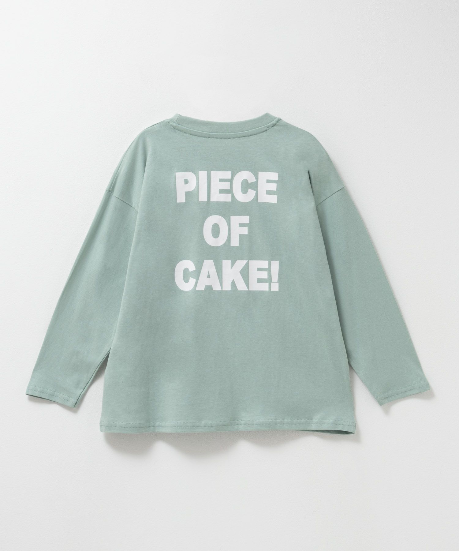 T-GRAPHICS デカロゴ長袖Tシャツ キッズ メール便 対応商品