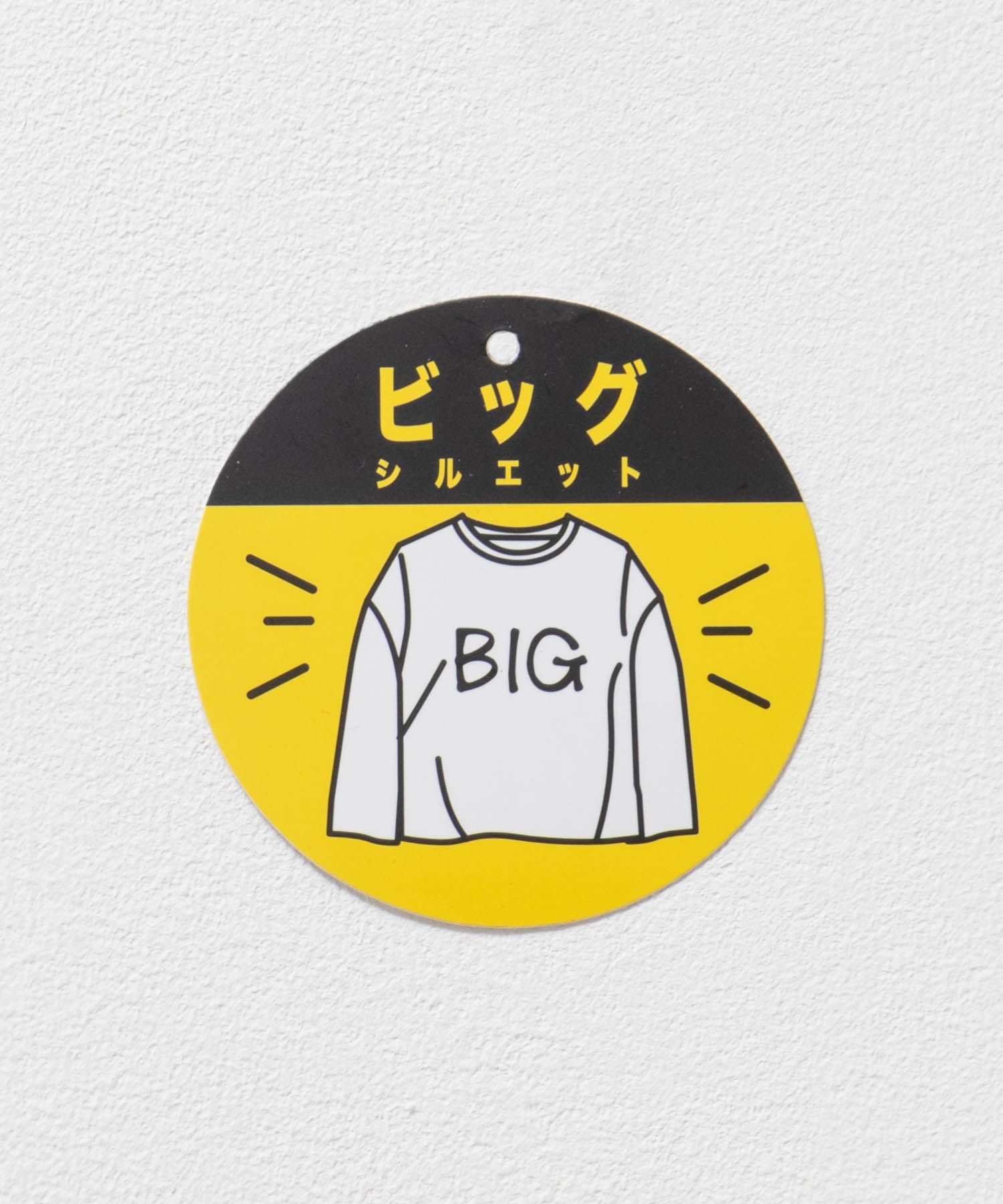 T-GRAPHICS デカロゴ長袖Tシャツ キッズ メール便 対応商品