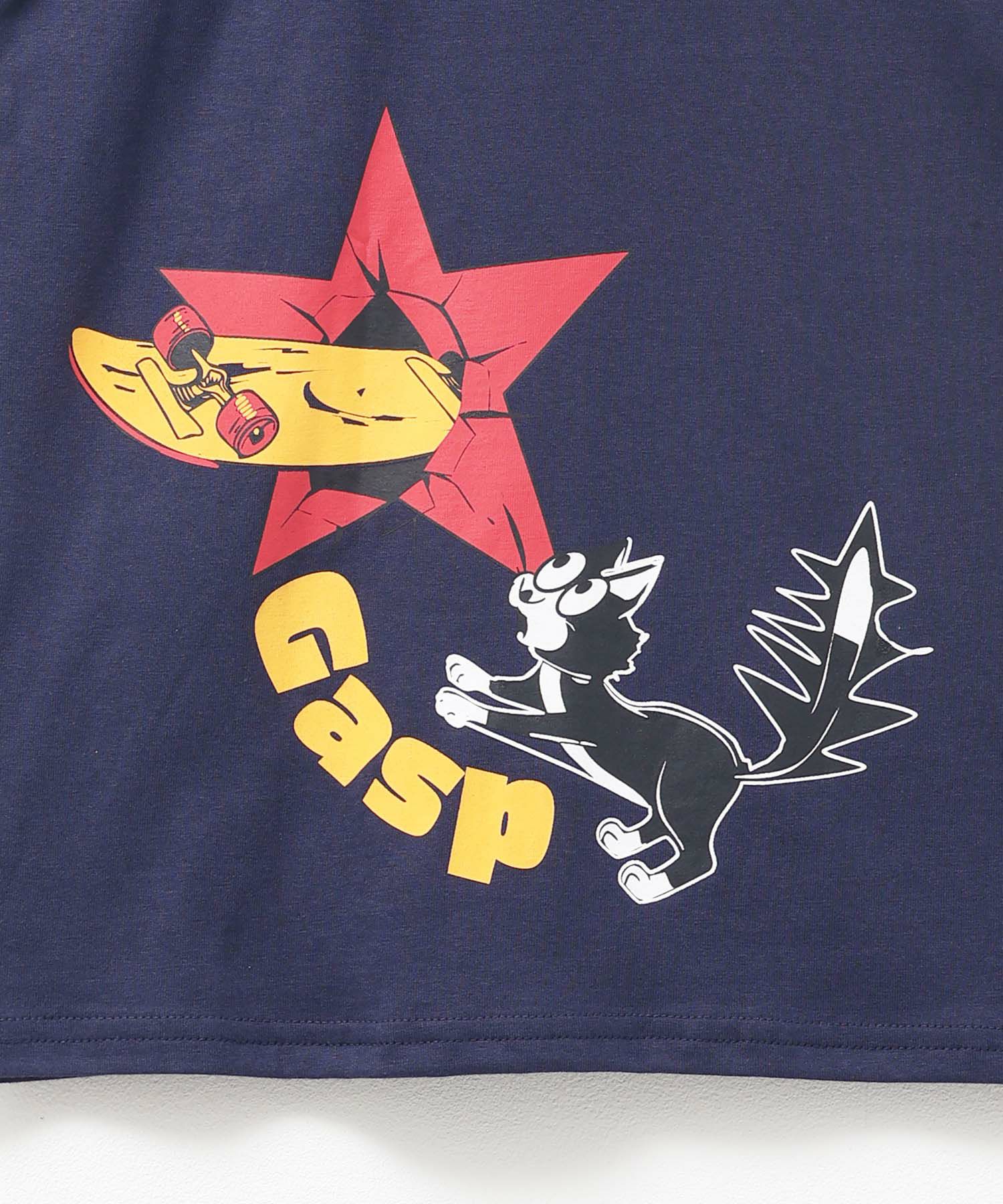 T-GRAPHICS アニマルアート長袖Tシャツ キッズ メール便 対応商品