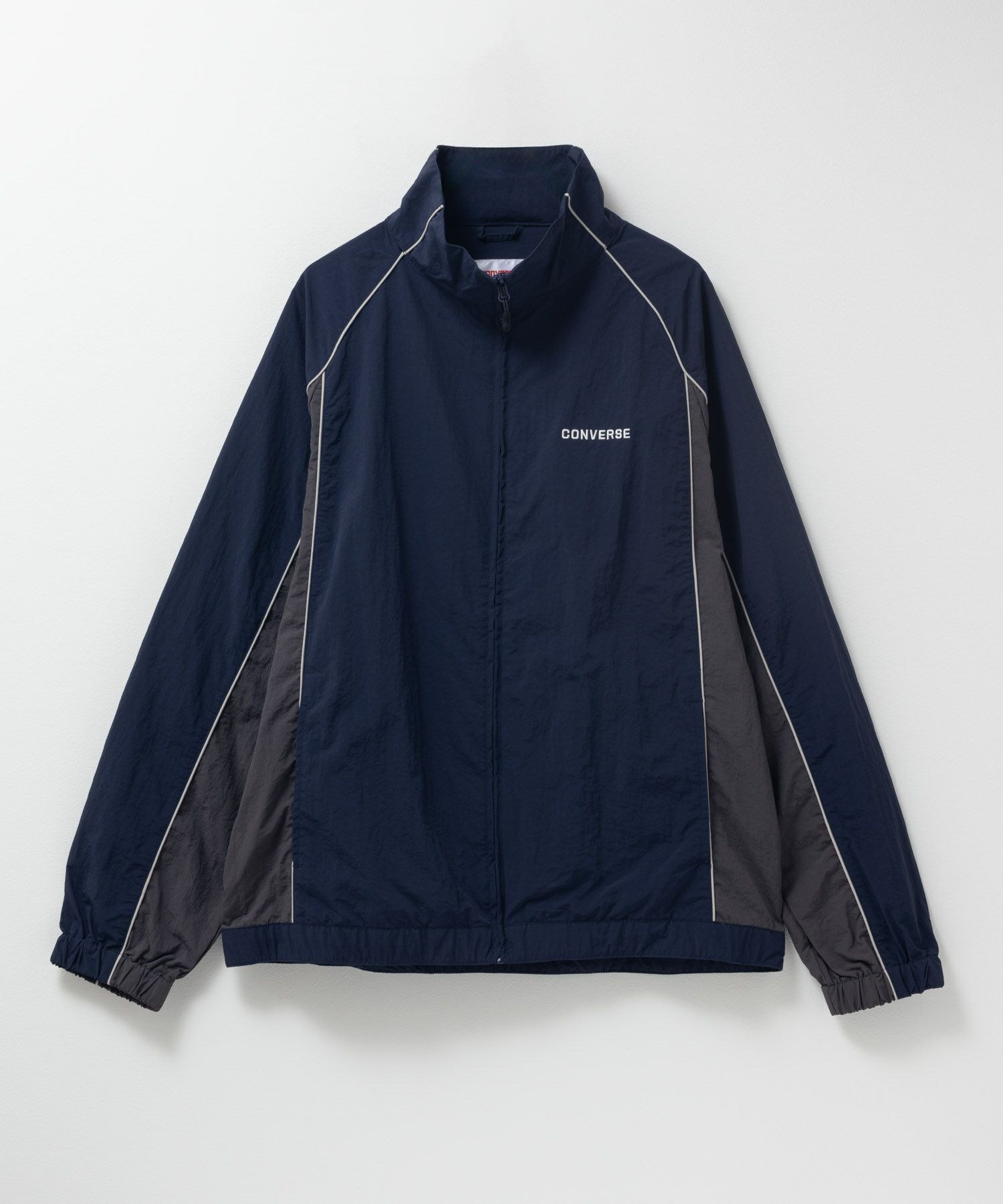 CONVERSE ナイロン切替スタンドブルゾン メンズ