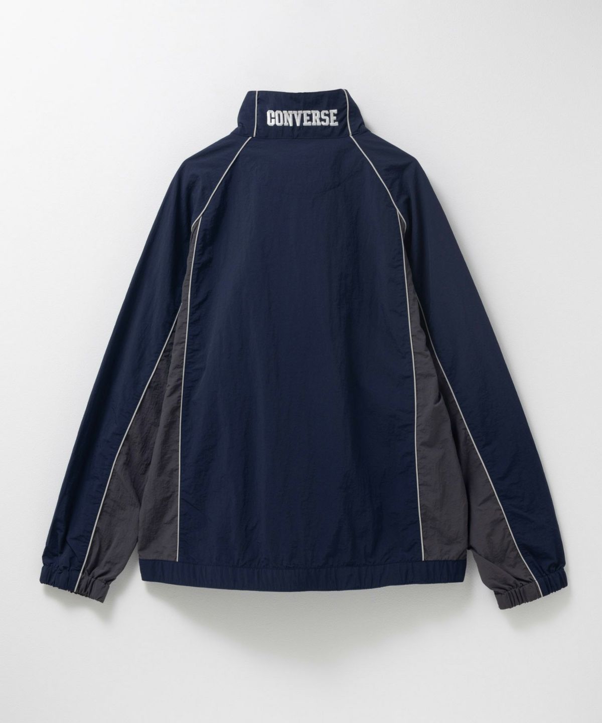 CONVERSE ナイロン切替スタンドブルゾン メンズ