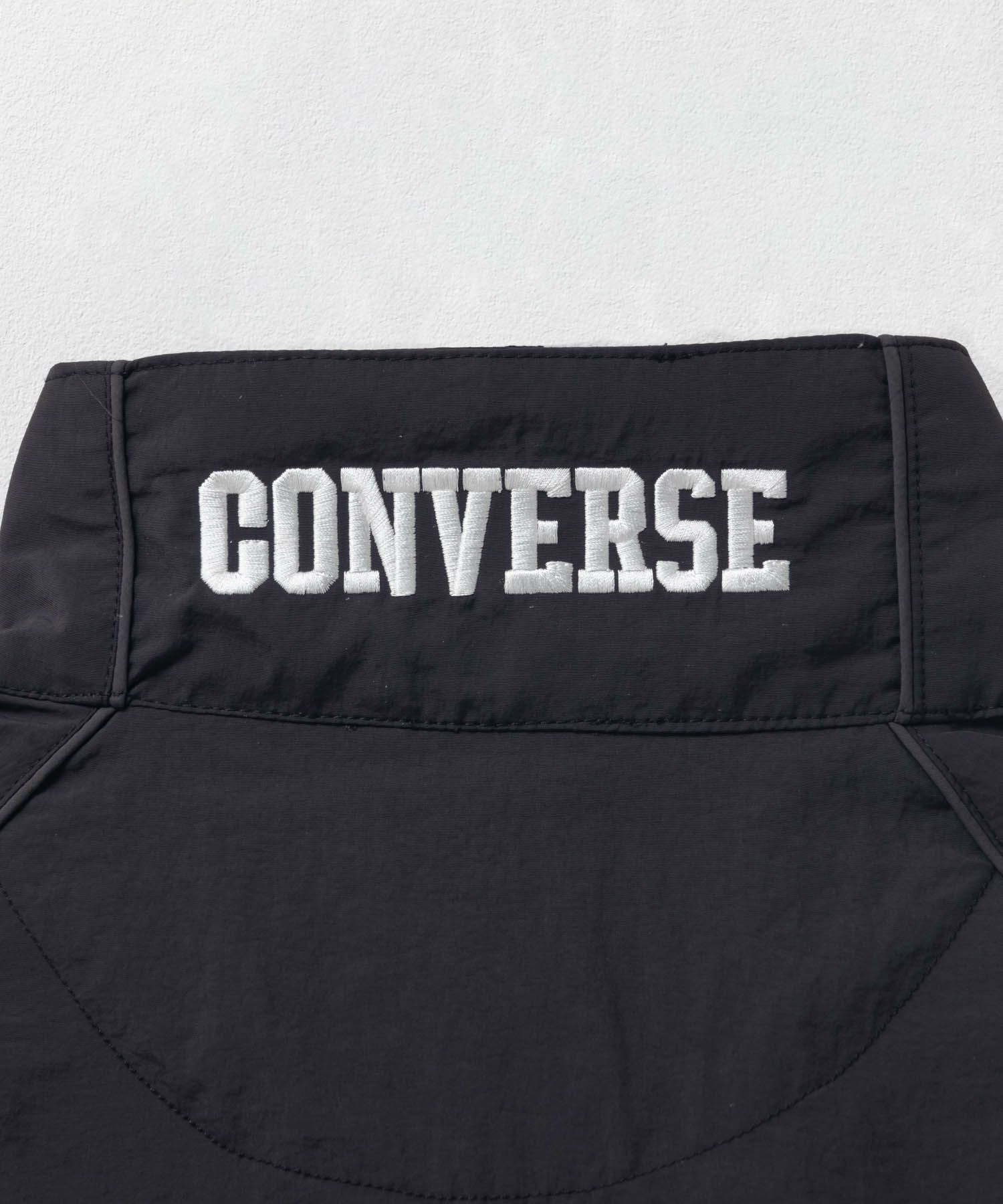 CONVERSE ナイロン切替スタンドブルゾン メンズ