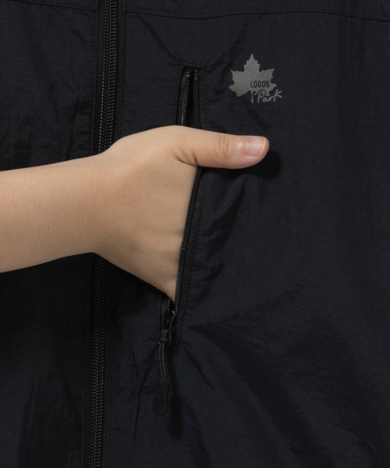 【WEB限定】LOGOS PARK  裏タフタナイロンスタンドブルゾン メンズ商品画像-11