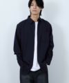 NAVY 無地フランネルシャツ メンズ