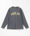 T-GRAPHICS ビッグロゴプリント長袖Tシャツ メンズ