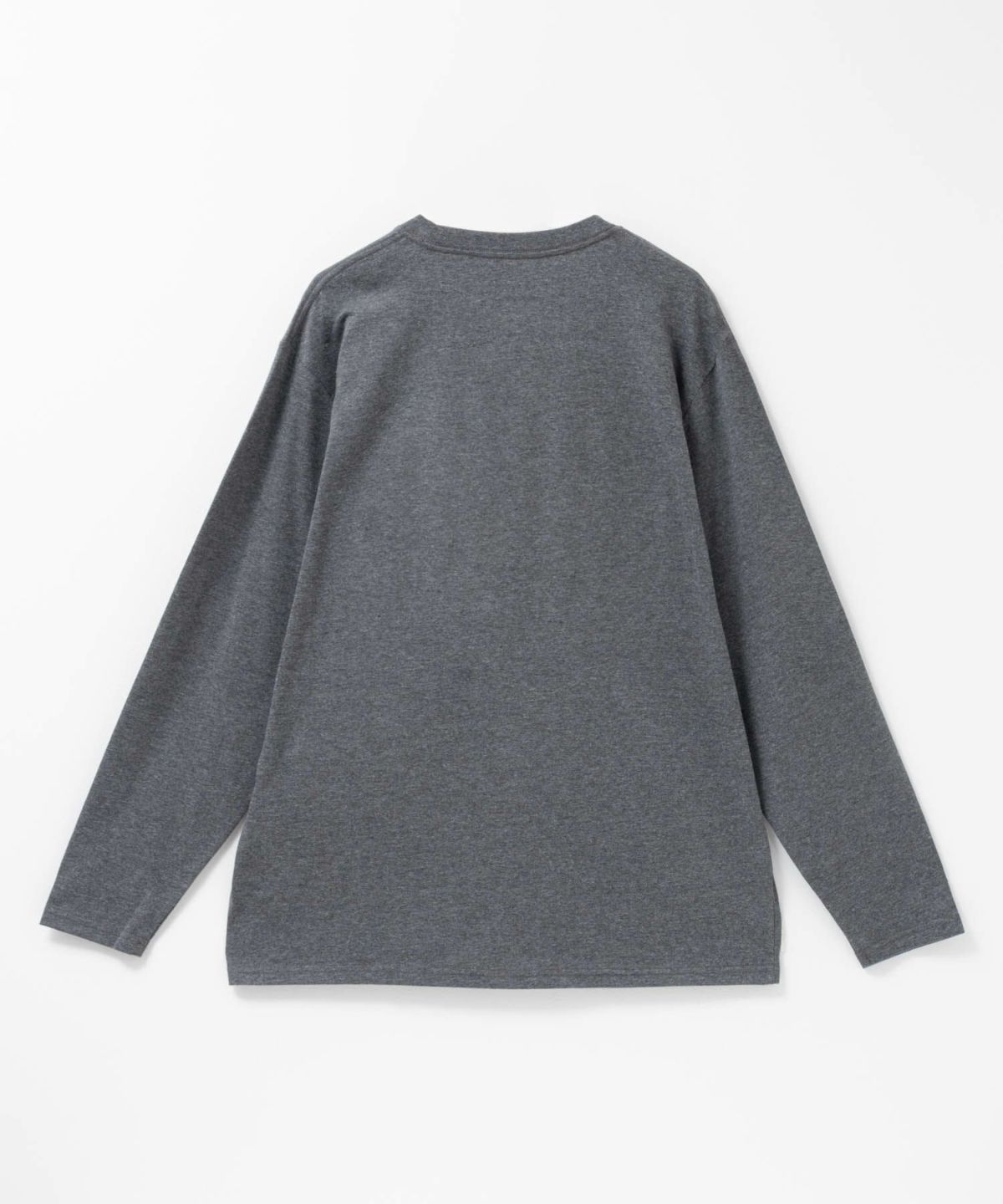 T-GRAPHICS ビッグロゴプリント長袖Tシャツ メンズ