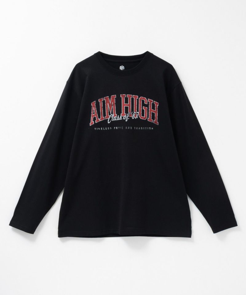 T-GRAPHICS ビッグロゴプリント長袖Tシャツ メンズ商品画像-5