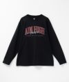 T-GRAPHICS ビッグロゴプリント長袖Tシャツ メンズ