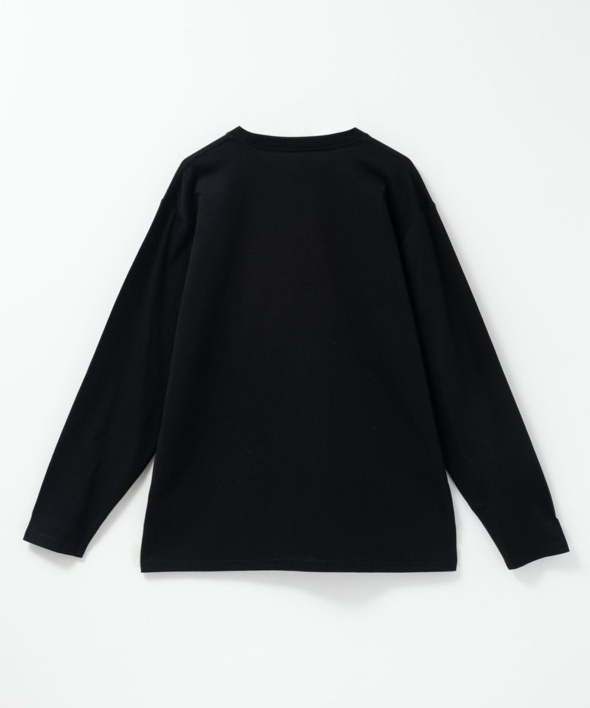 T-GRAPHICS ビッグロゴプリント長袖Tシャツ メンズ