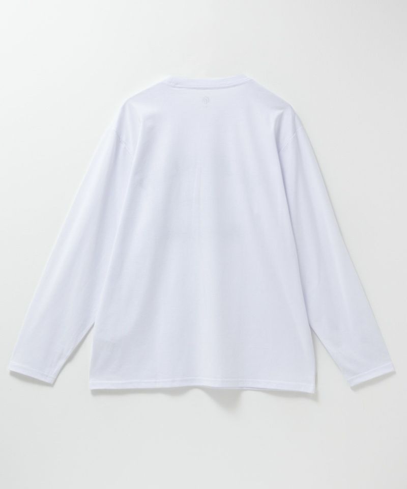 T-GRAPHICS  ミリタリーロゴプリント長袖Tシャツ メンズ商品画像-2