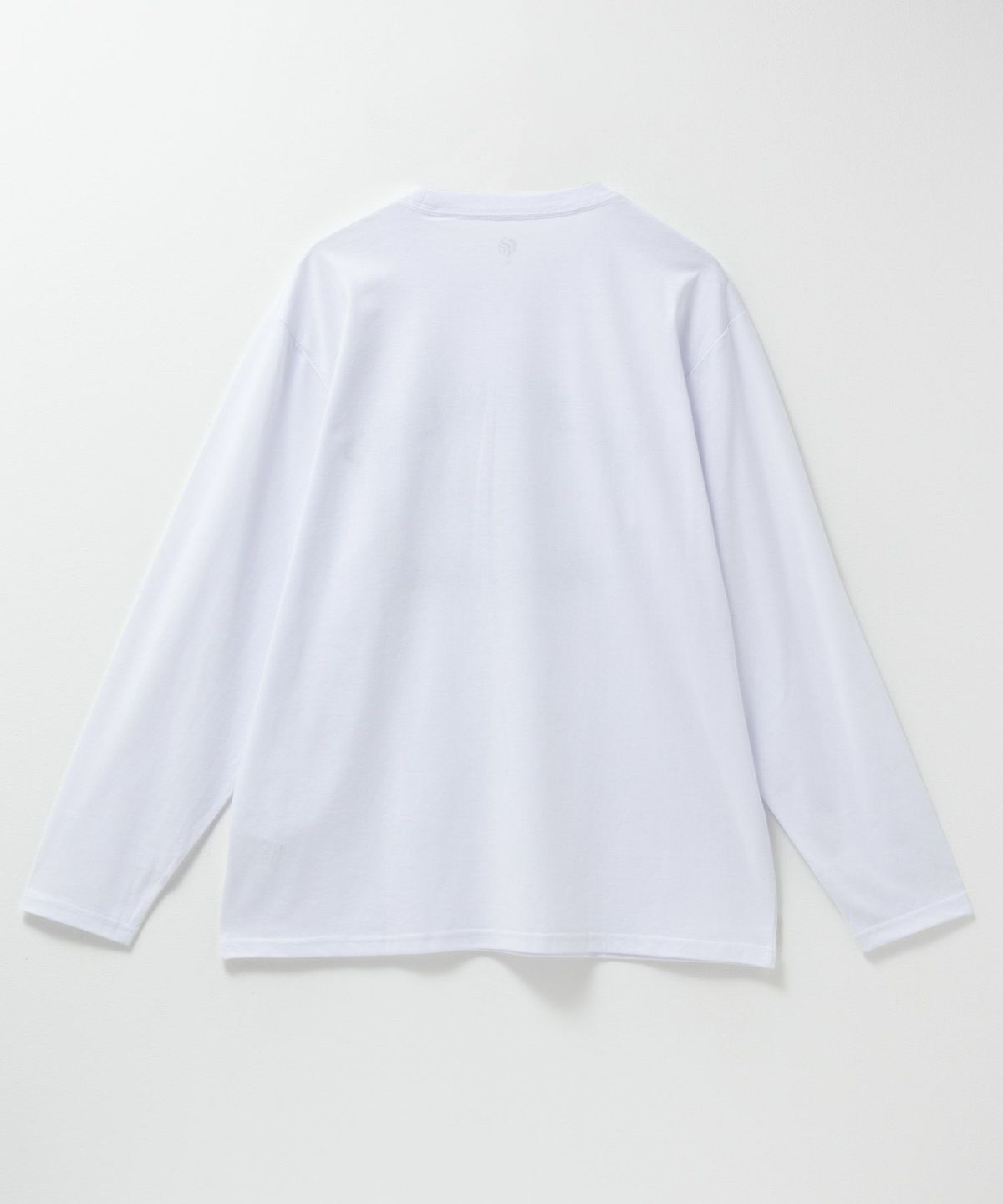 T-GRAPHICS ミリタリーロゴプリント長袖Tシャツ メンズ