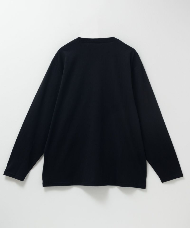 T-GRAPHICS  ミリタリーロゴプリント長袖Tシャツ メンズ商品画像-4