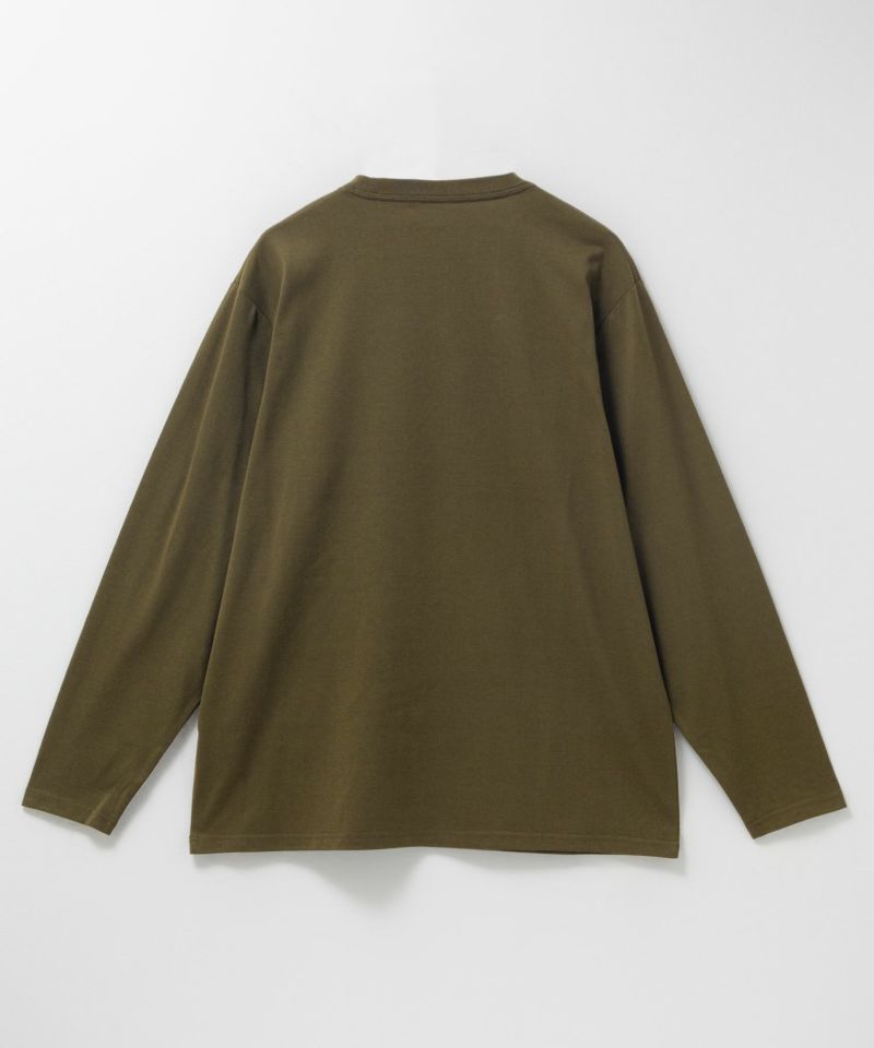 T-GRAPHICS  ミリタリーロゴプリント長袖Tシャツ メンズ商品画像-6
