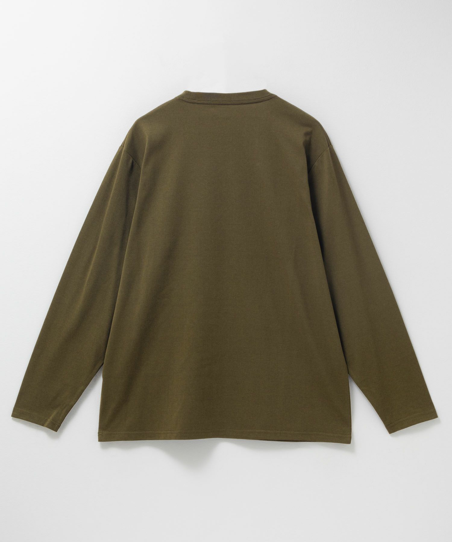 T-GRAPHICS  ミリタリーロゴプリント長袖Tシャツ メンズ商品画像-6