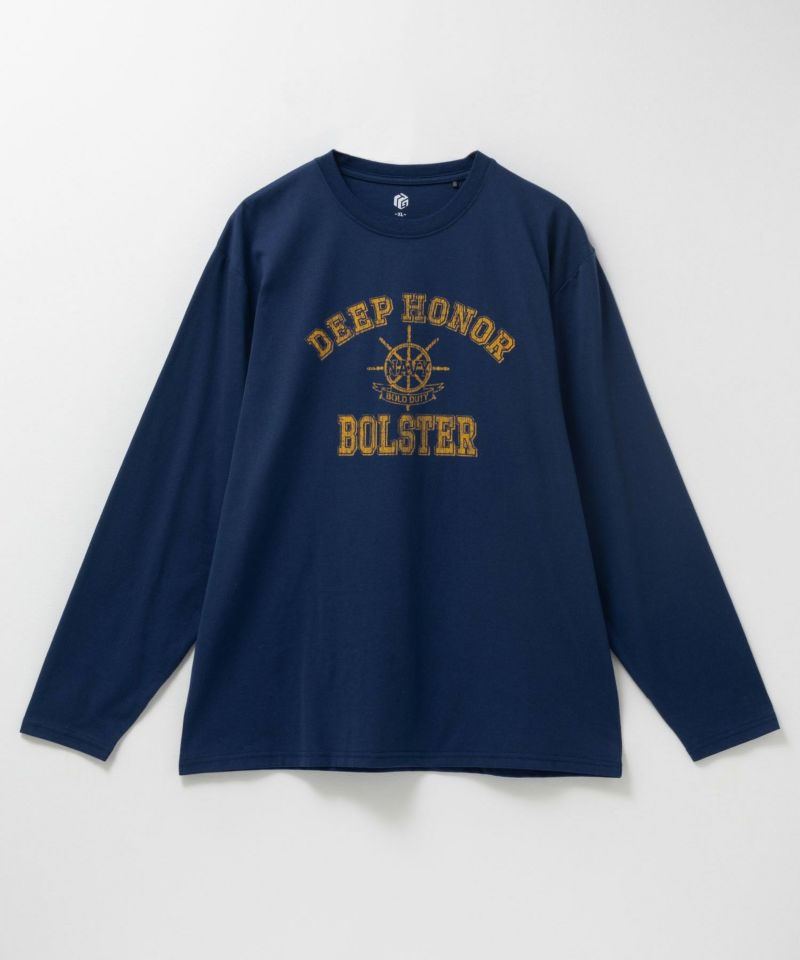 T-GRAPHICS  ミリタリーロゴプリント長袖Tシャツ メンズ商品画像-7