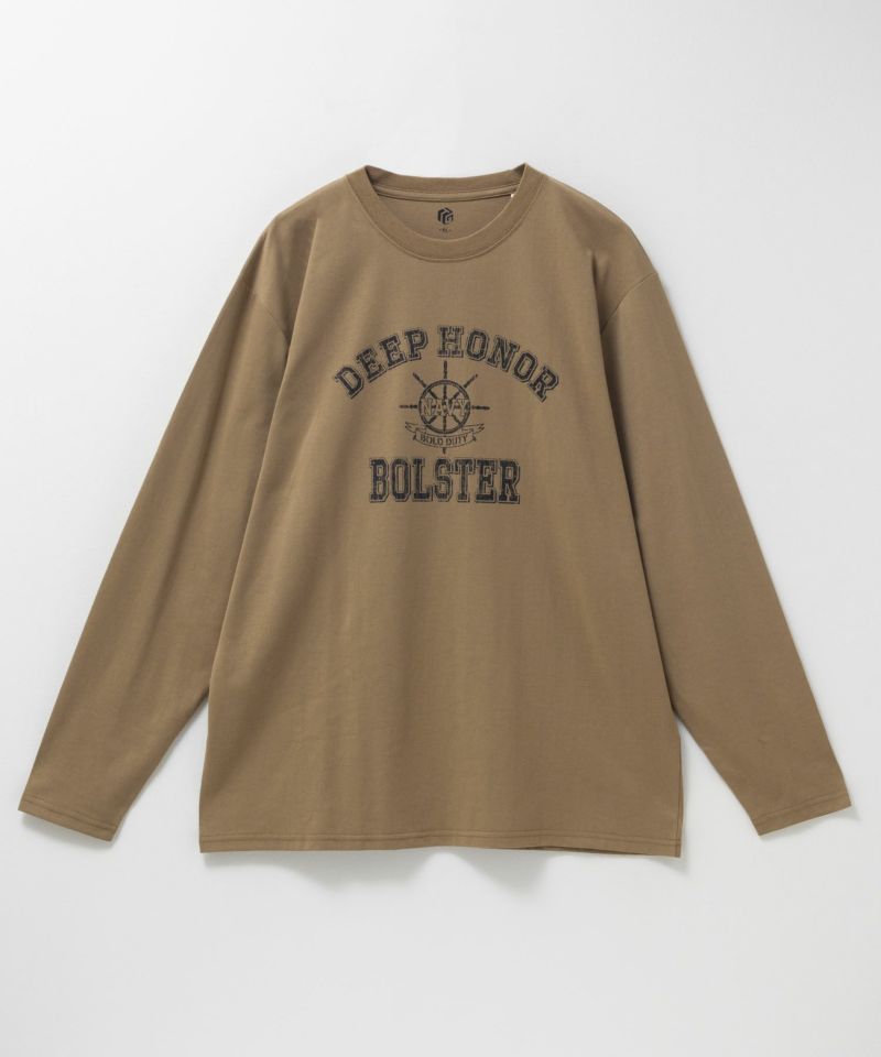 T-GRAPHICS  ミリタリーロゴプリント長袖Tシャツ メンズ商品画像-9