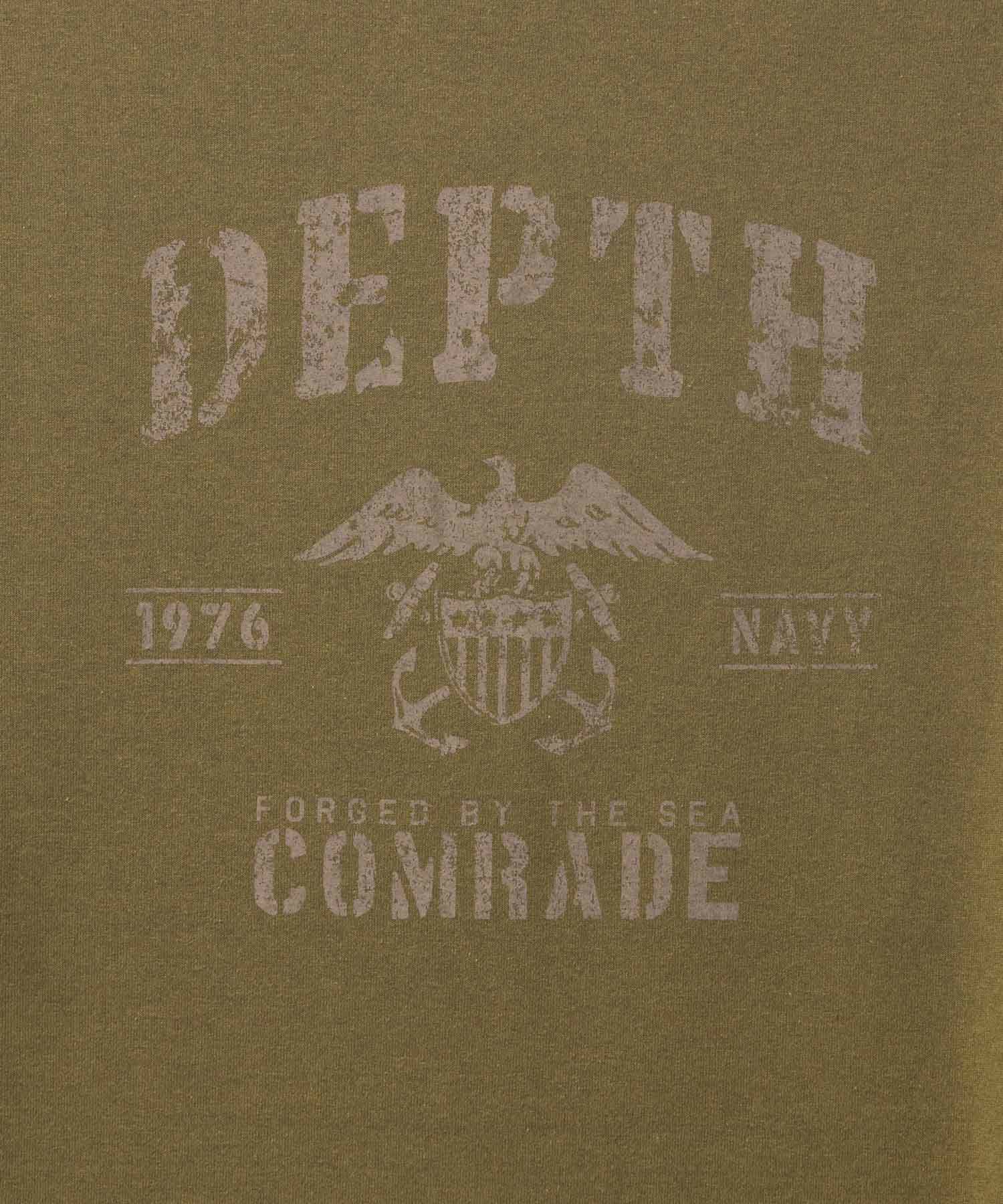 T-GRAPHICS  ミリタリーロゴプリント長袖Tシャツ メンズ商品画像-13