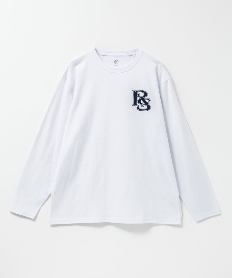 T-GRAPHICS  チームロゴプリント長袖Tシャツ メンズ商品画像-1