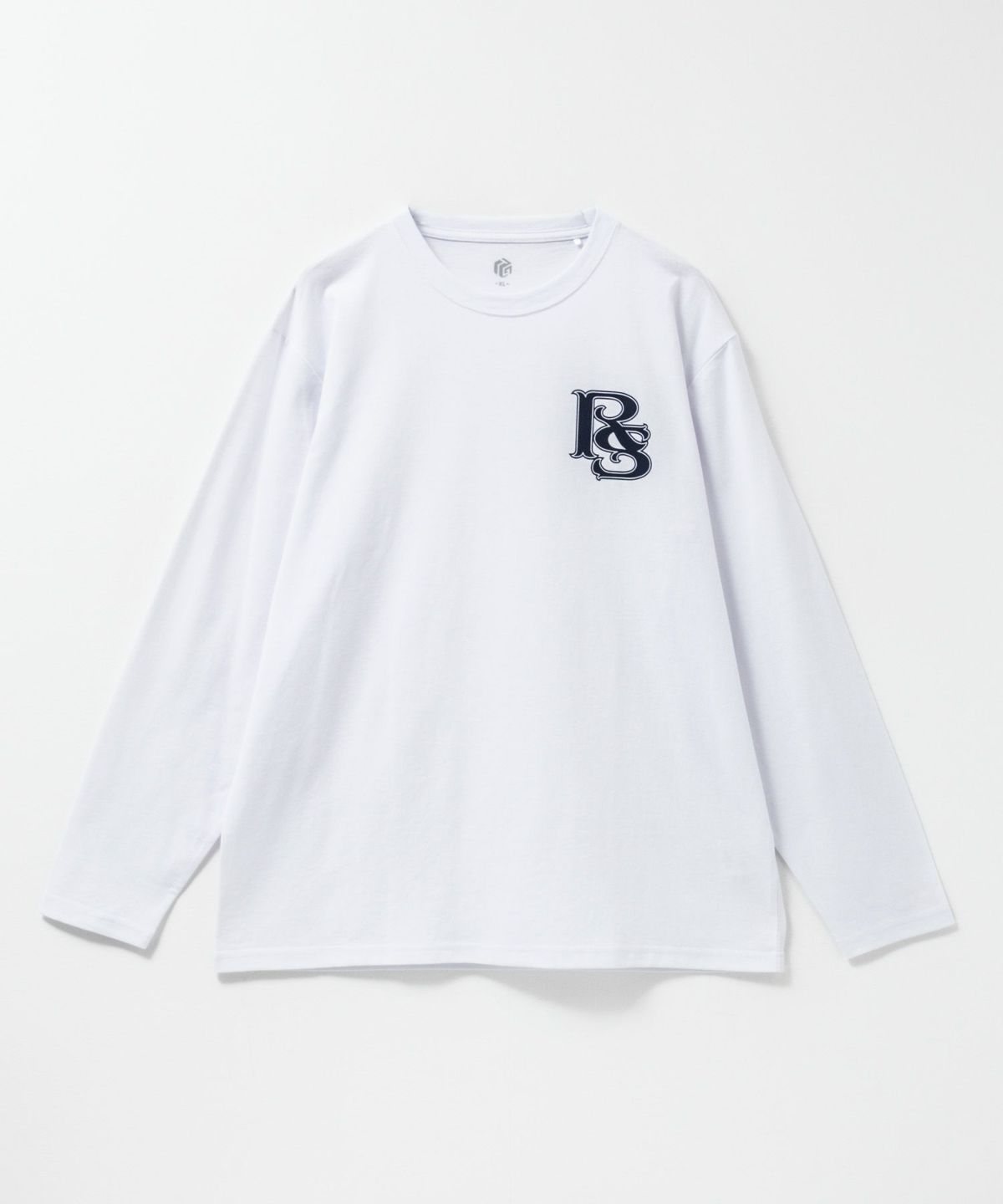 T-GRAPHICS チームロゴプリント長袖Tシャツ メンズ