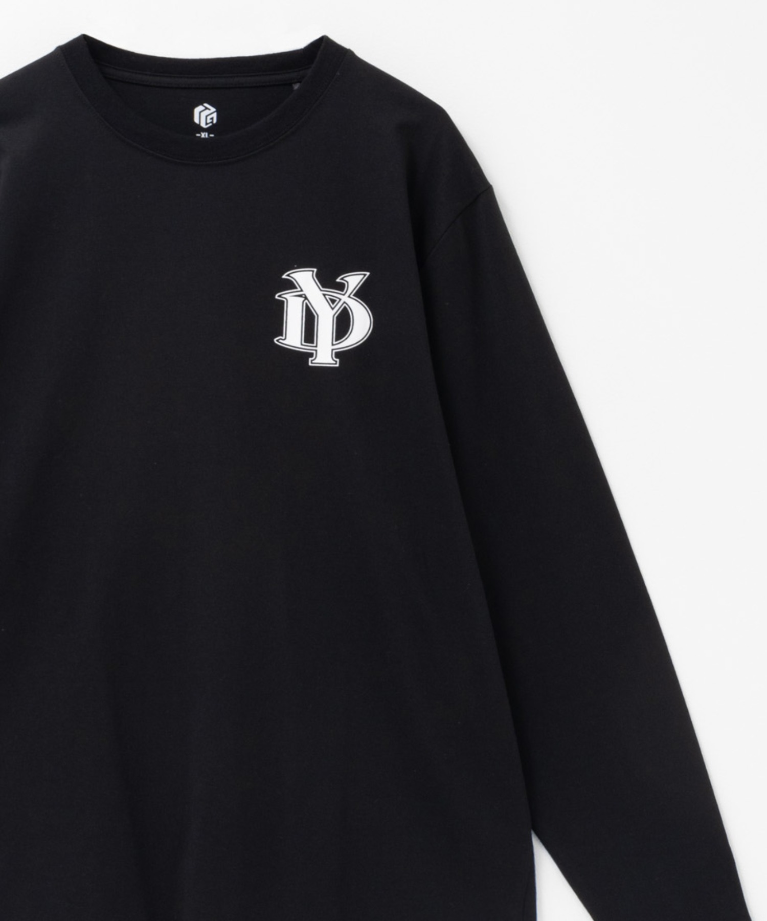 T-GRAPHICS チームロゴプリント長袖Tシャツ メンズ