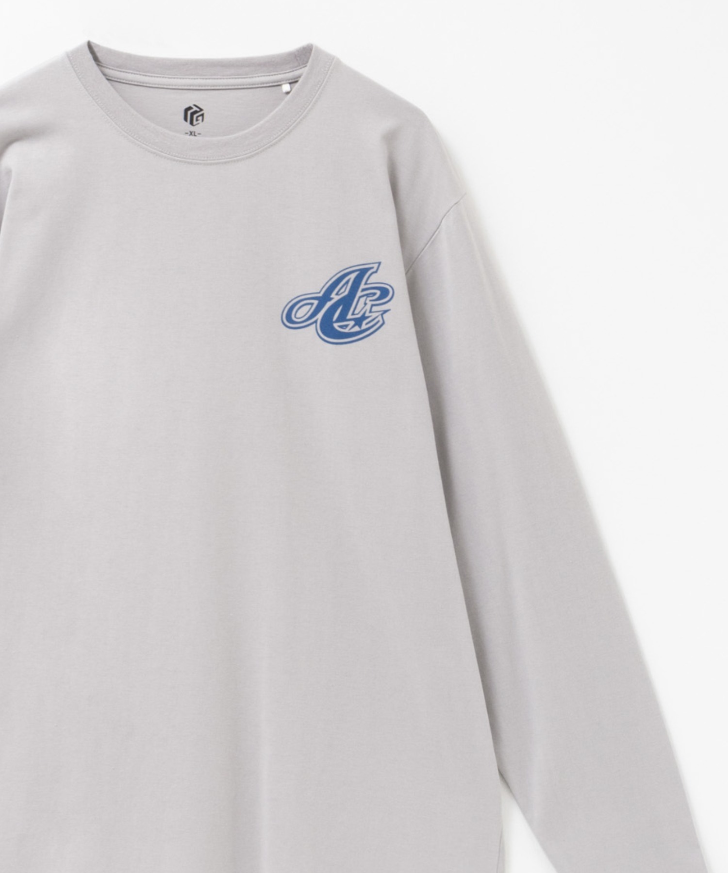 T-GRAPHICS チームロゴプリント長袖Tシャツ メンズ