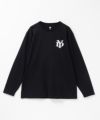 T-GRAPHICS チームロゴプリント長袖Tシャツ メンズ