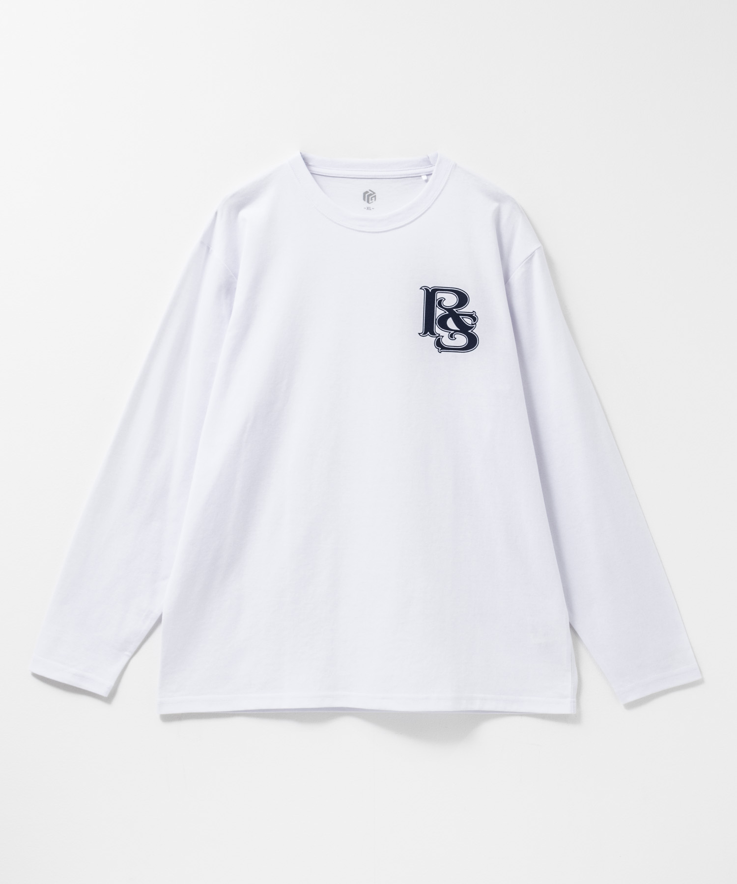 T-GRAPHICS チームロゴプリント長袖Tシャツ メンズ